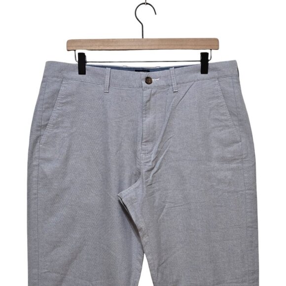 J. Crew NWT Sutton Straight-Fit Pant in Oxford Cloth Sz 34x32 - Picture 2 of 10